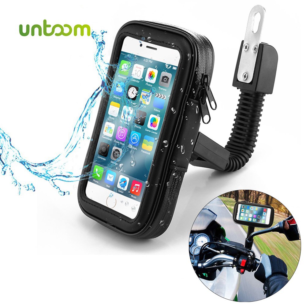 waterproof motorcycle phone mount