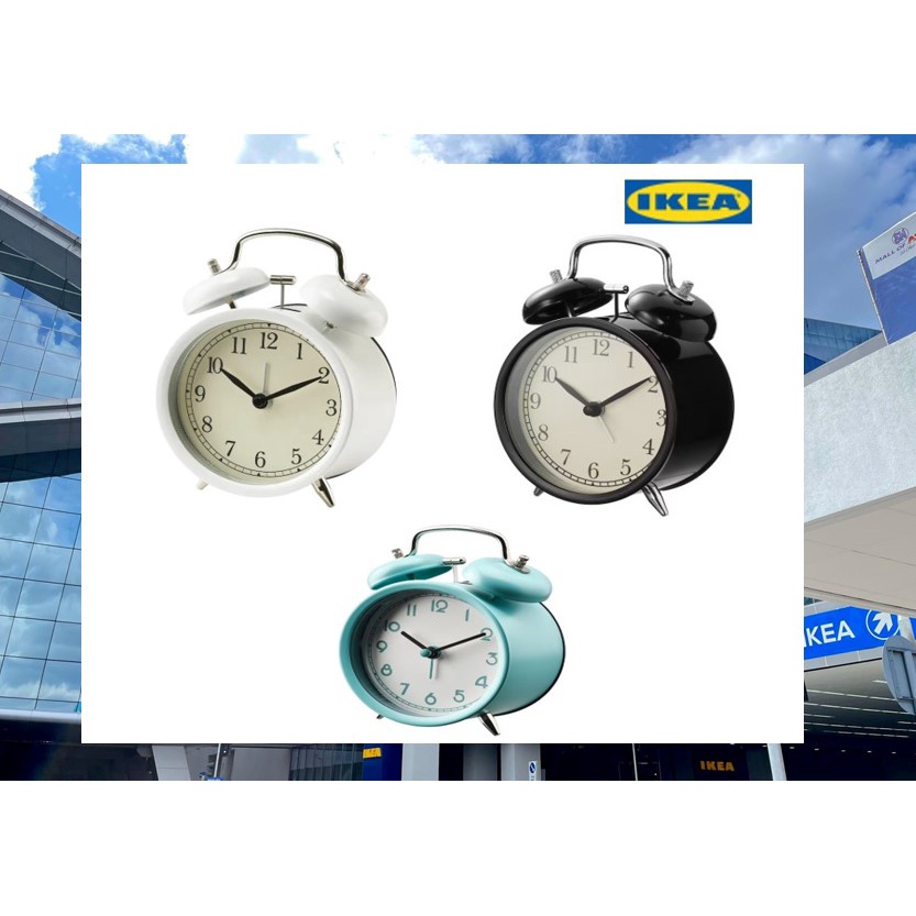 IKEA Authentic Alarm Clocks DEKAD / PLIRA / SPARLAGA Original) Shopee