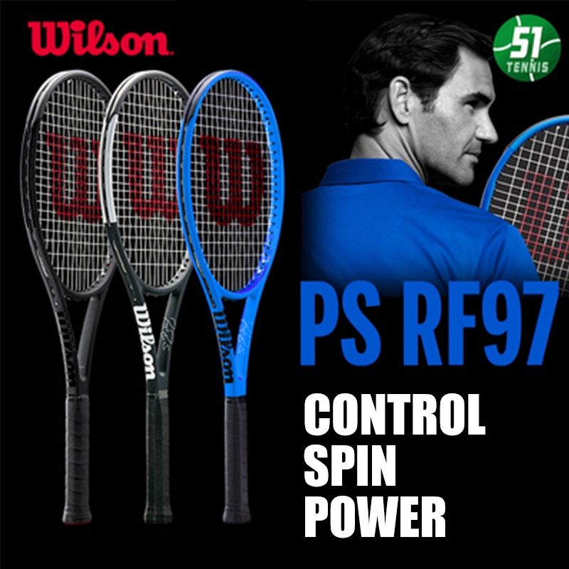 Wilson Tennis Racket Federer Signature Pro Staff RF97 Single Training
