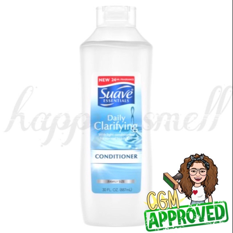 SUAVE Daily Clarifying CONDITIONER / SHAMPOO CGM Approved Shopee
