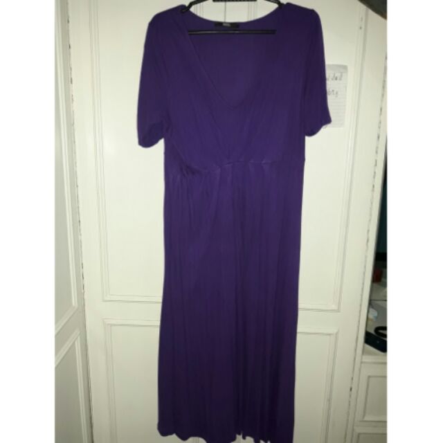 marks and spencer purple dress