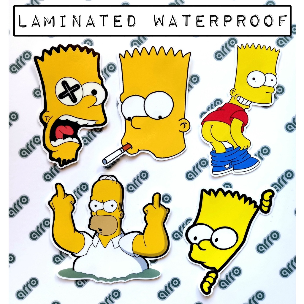 Bart Simpson Sticker Ubicaciondepersonas Cdmx Gob Mx