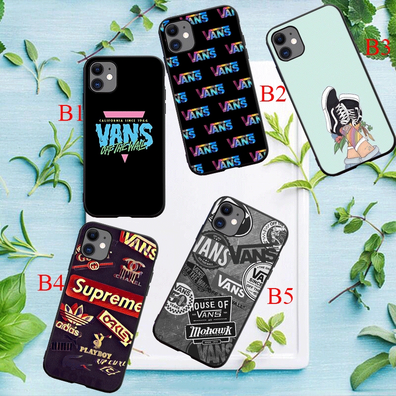 vans phone case For 5 5s SE 6 6s 7 8 Plus Soft black | Shopee Philippines
