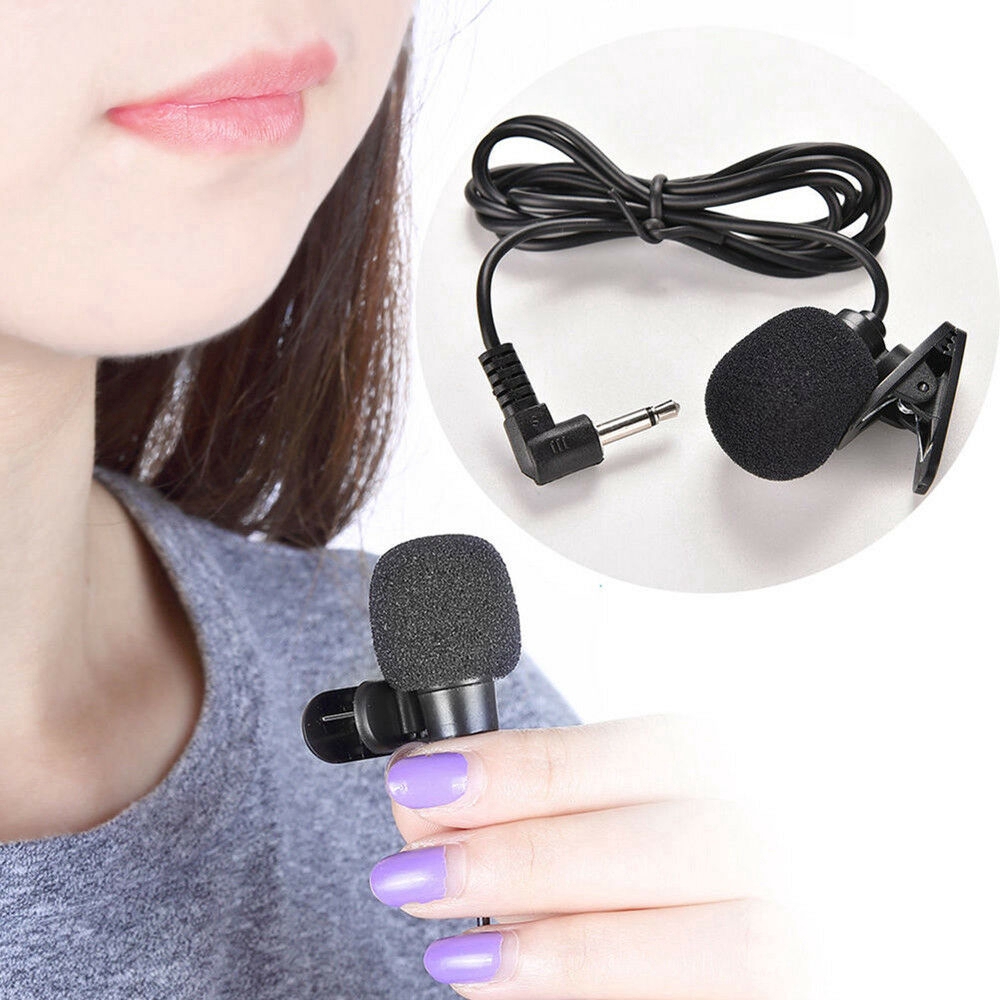 Mini Portable Stereo Microphone with 3.5mm Jack Plug for Mobile Phone