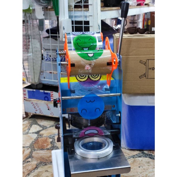 3000 CUPS SEALING MACHINE VERLY WITH FILM Shopee Philippines
