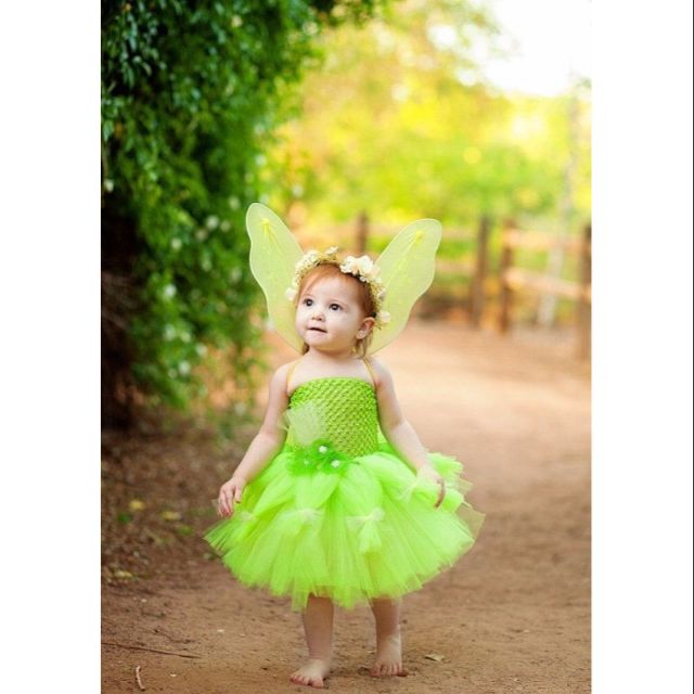 Tinker bell costume wings and dress included | Shopee Philippines