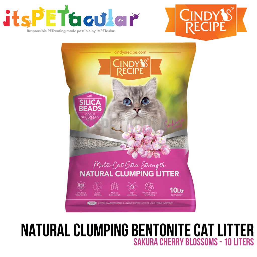 Cindy's Recipe Natural Clumping Bentonite Cat Litter 10L #6