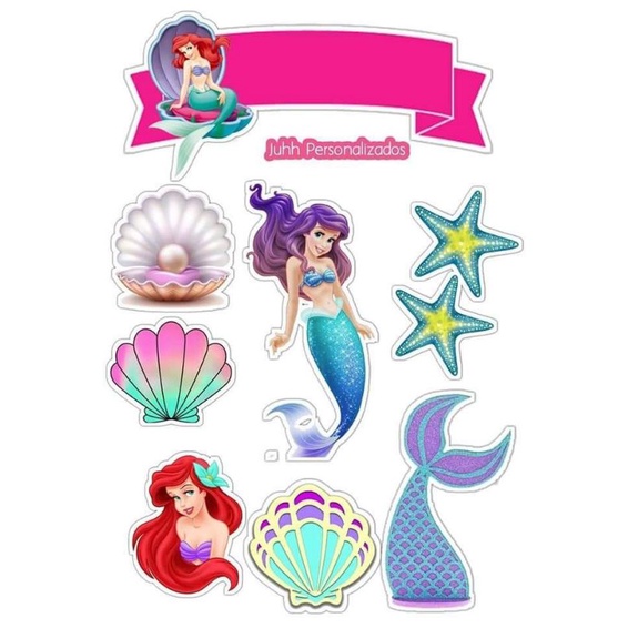 little-mermaid-printed-cake-topper-shopee-philippines