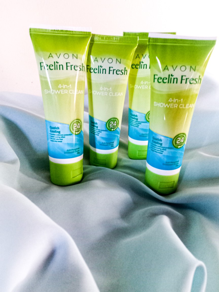 AVON Feelin Fresh Quelch Whitening Antiperspirant Deodorant Cream 60g