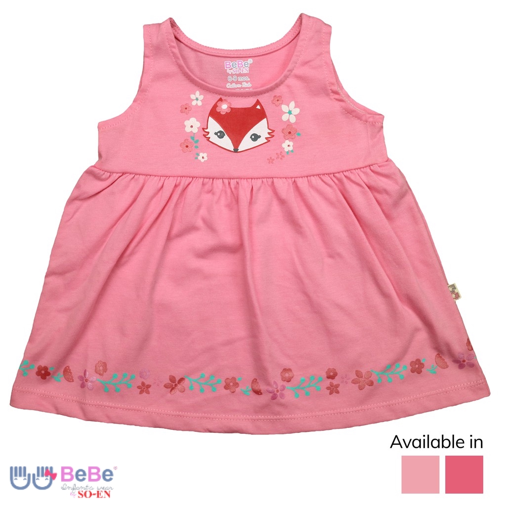 fox baby dress