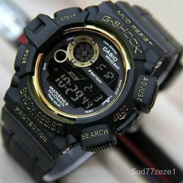 Casio G-Shock GW 9300 Mudman Full Black Gshock Watch