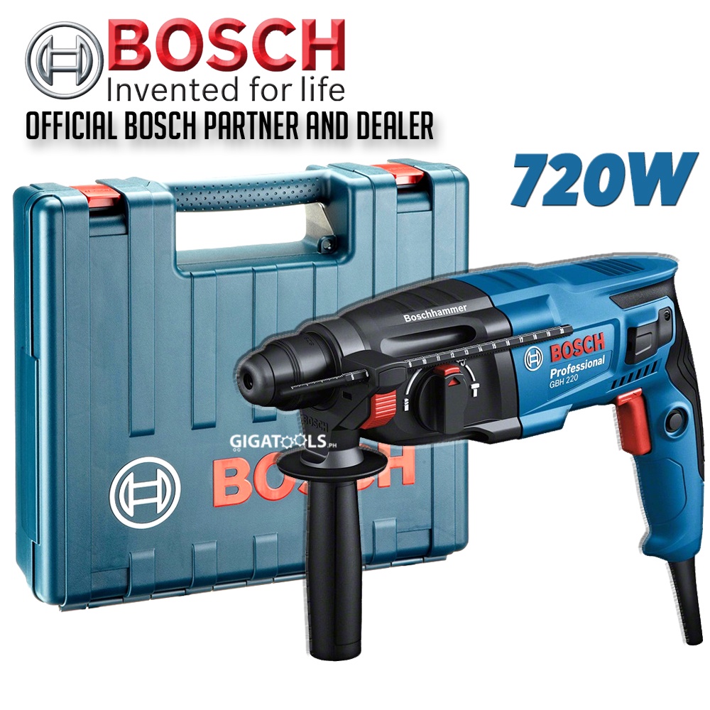 New Bosch Gbh 220 Professional Sds Plus Rotary Hammer 720w New Gbh