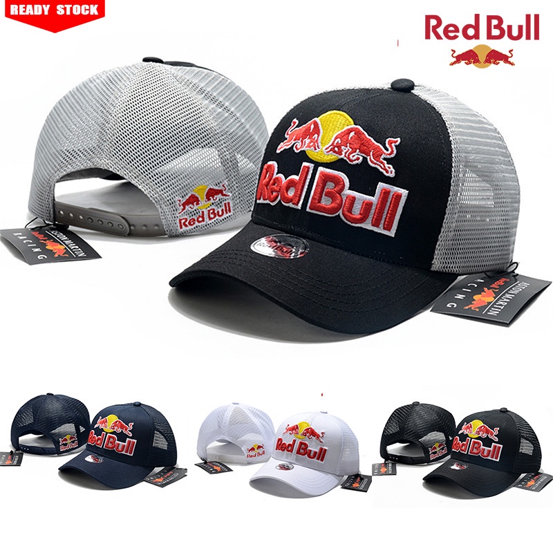 RED BULL RACING Trucker Hat Women Men Cap Summer Baseball Cap F1 REDBULL Motorsport Cap Shopee