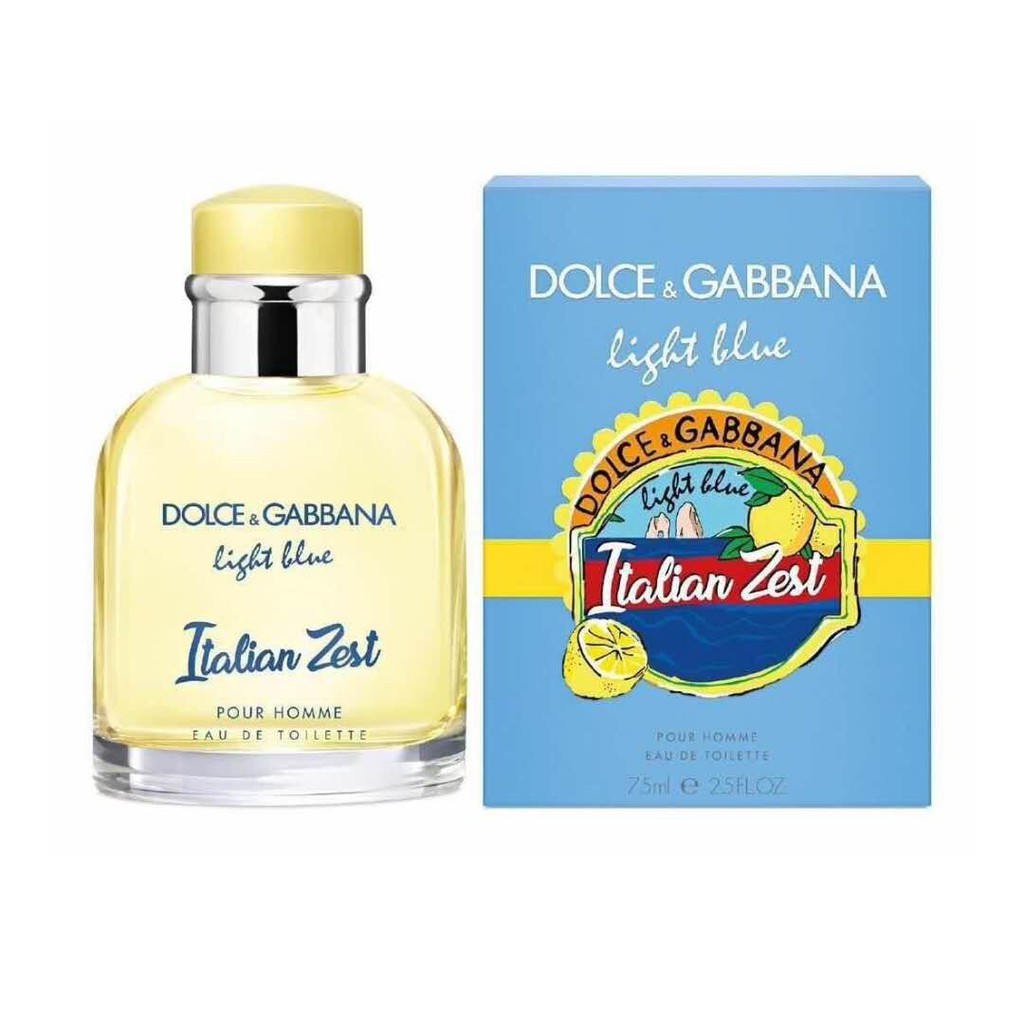 parfum dolce gabbana light blue italian zest