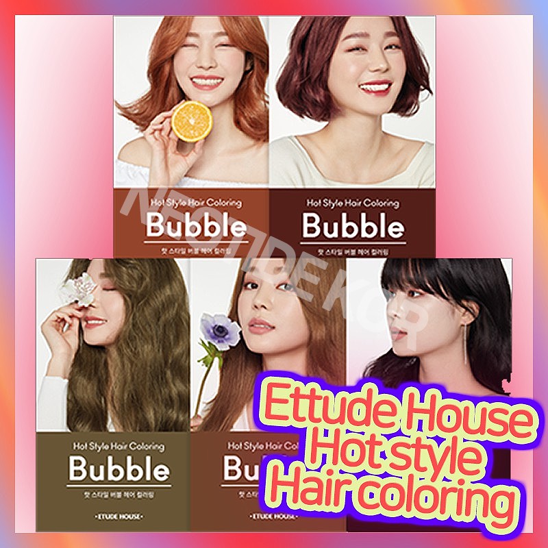  Etude  House  Hot Style Bubble  Hair  Dye Coloring 95g 9 