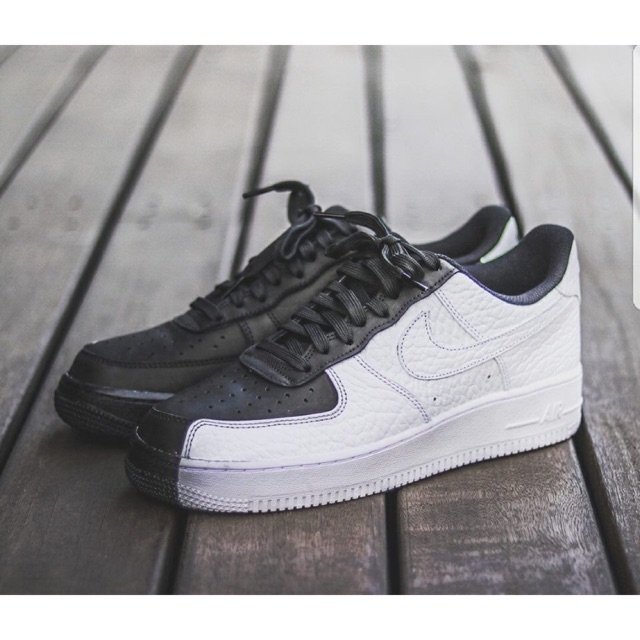air force 1 split black and white