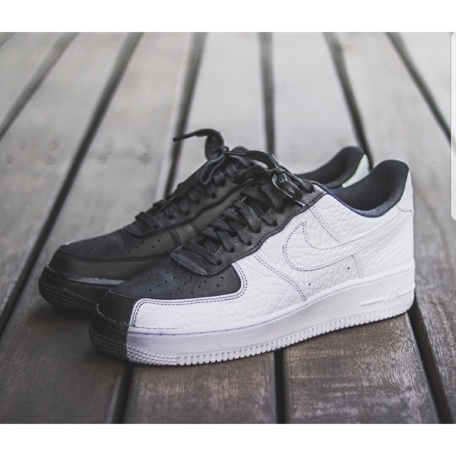 air force 1 split black white