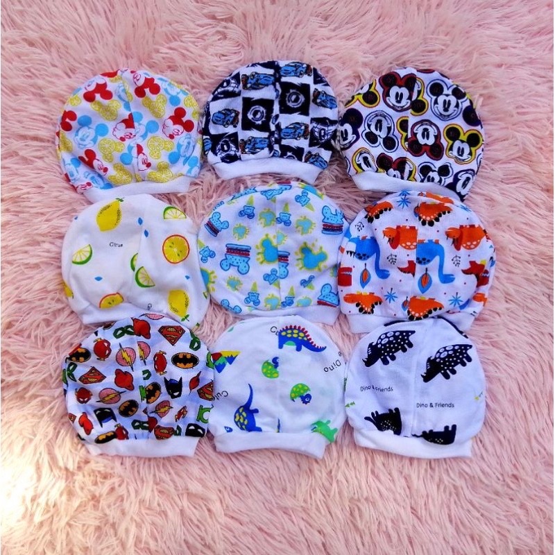 3IN1 BONNET SET (Bonnet, Mittens, Socks) | Shopee Philippines