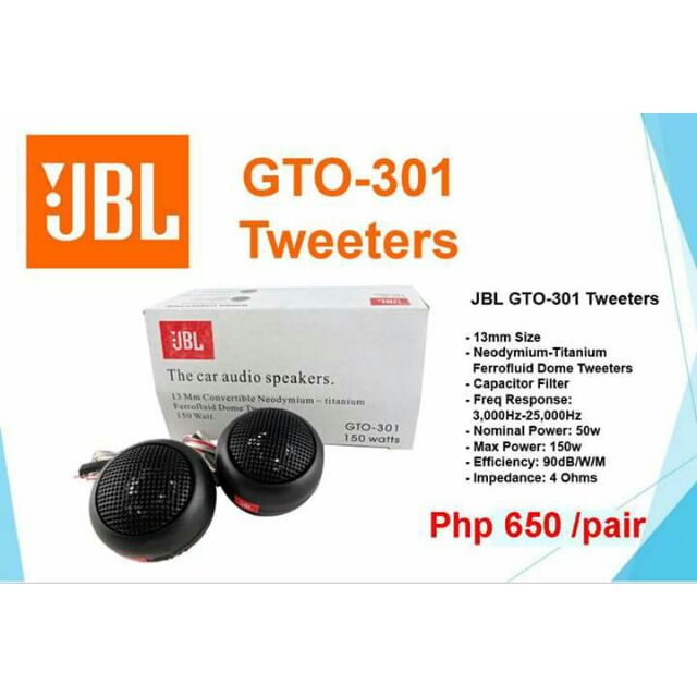 tweeter jbl gto