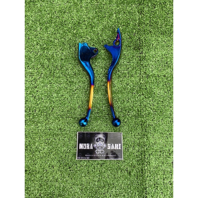 2tone / Titanium Brake Lever for Honda Beat non Combi Brake u20b1239