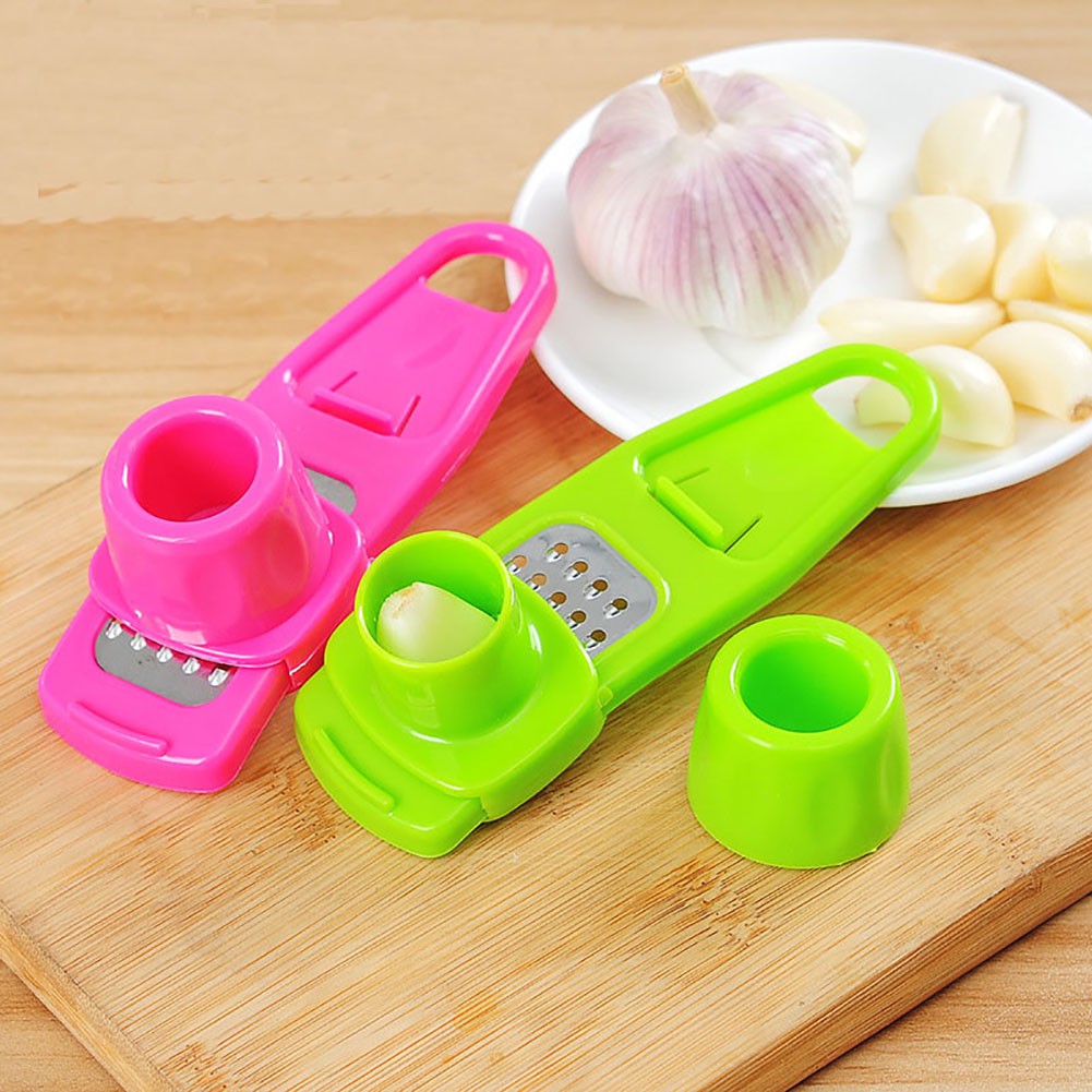 Manual Garlic Peeler Functional Ginger Squeezer Grater Slicer Cutter kitchen tools
