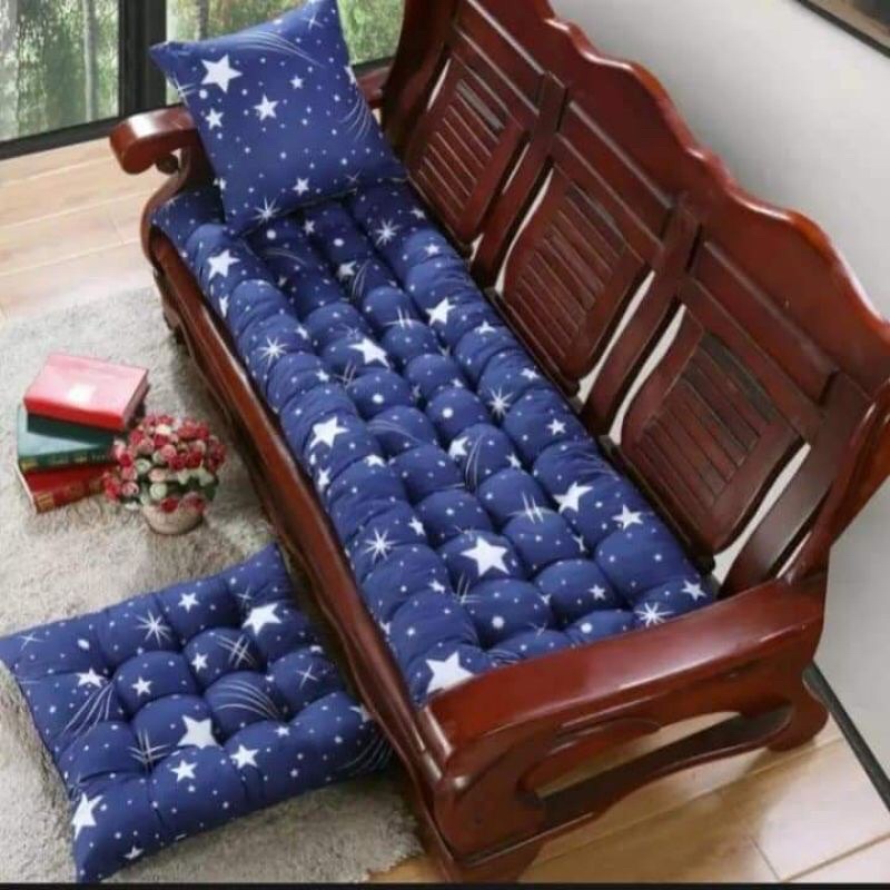 Sofa cushion for Wooden Sofas with design Shopee Philippines
