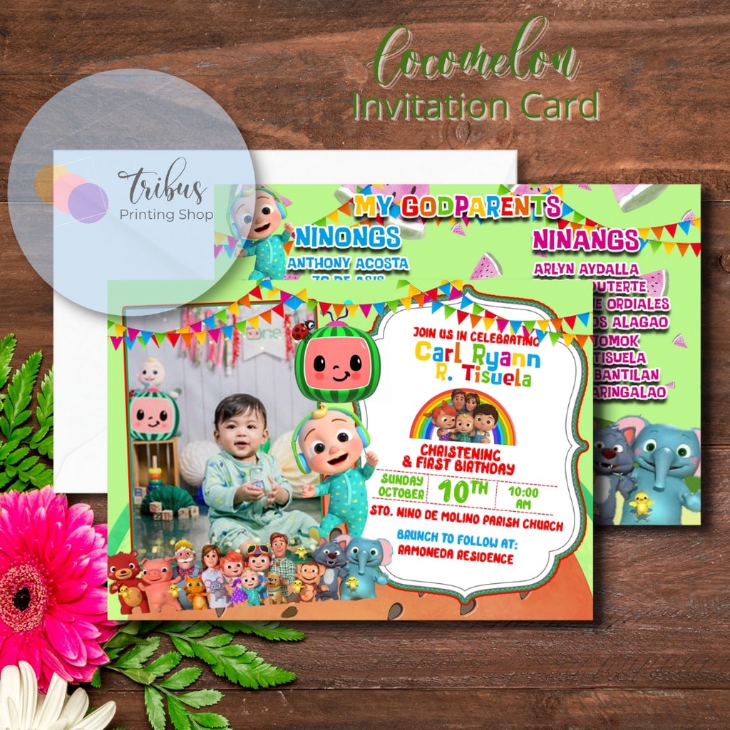 Customized 2 Pages Invitation (Any Theme) | Shopee Philippines