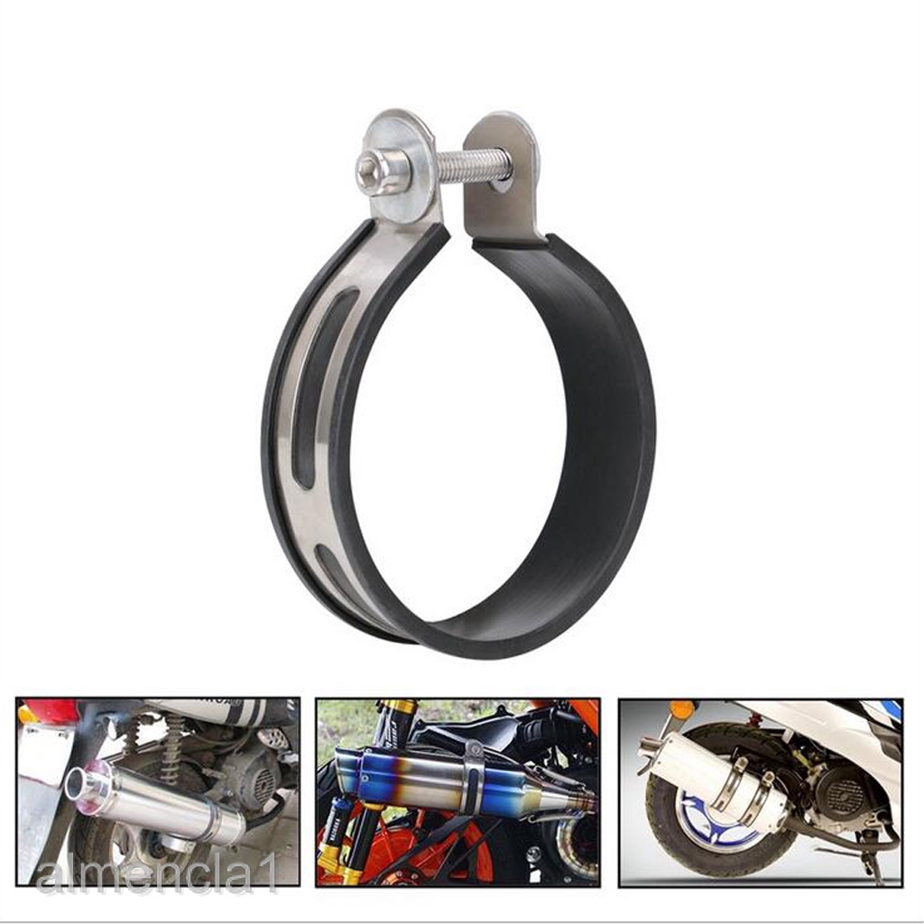 Stainless Steel Motorcycle Exhaust Pipe Muffler Holder Clamp for 100mm Diameter Shopee Philippines
