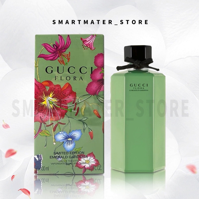 Gucci Flora Emerald Gardenia Limited Edition EDT perfume 100ml for women Us Tester Oil Based