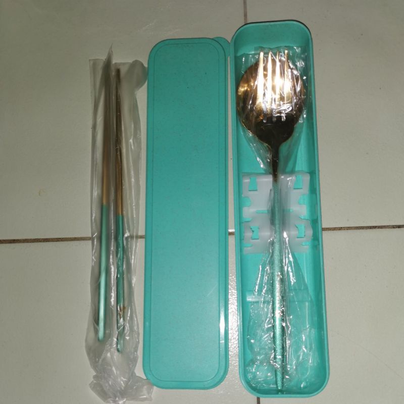 Korean spoon and fork Shopee Philippines