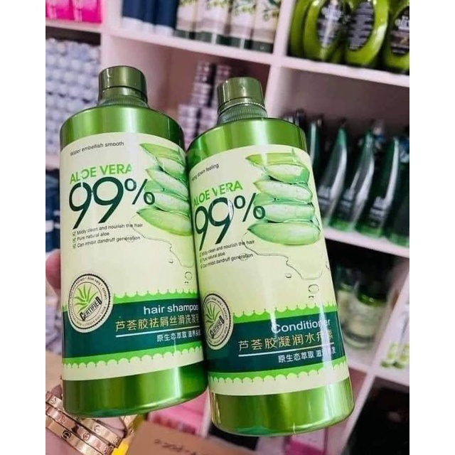 99 ALOE VERA SHAMPOO and CONDITIONER Set Shopee Philippines
