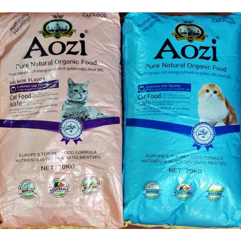 Aozi Cat Food For All Stages 20kg Shopee Philippines 6846