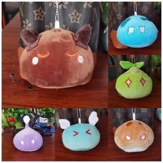 10cm Genshin Impact Slime Doll Stuffed Anime Plushies Kawaii Cute Soft ...