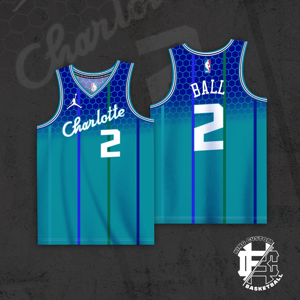 Charlotte Hornets City Edition 2021-2022 Jersey Full Sublimation 3d 