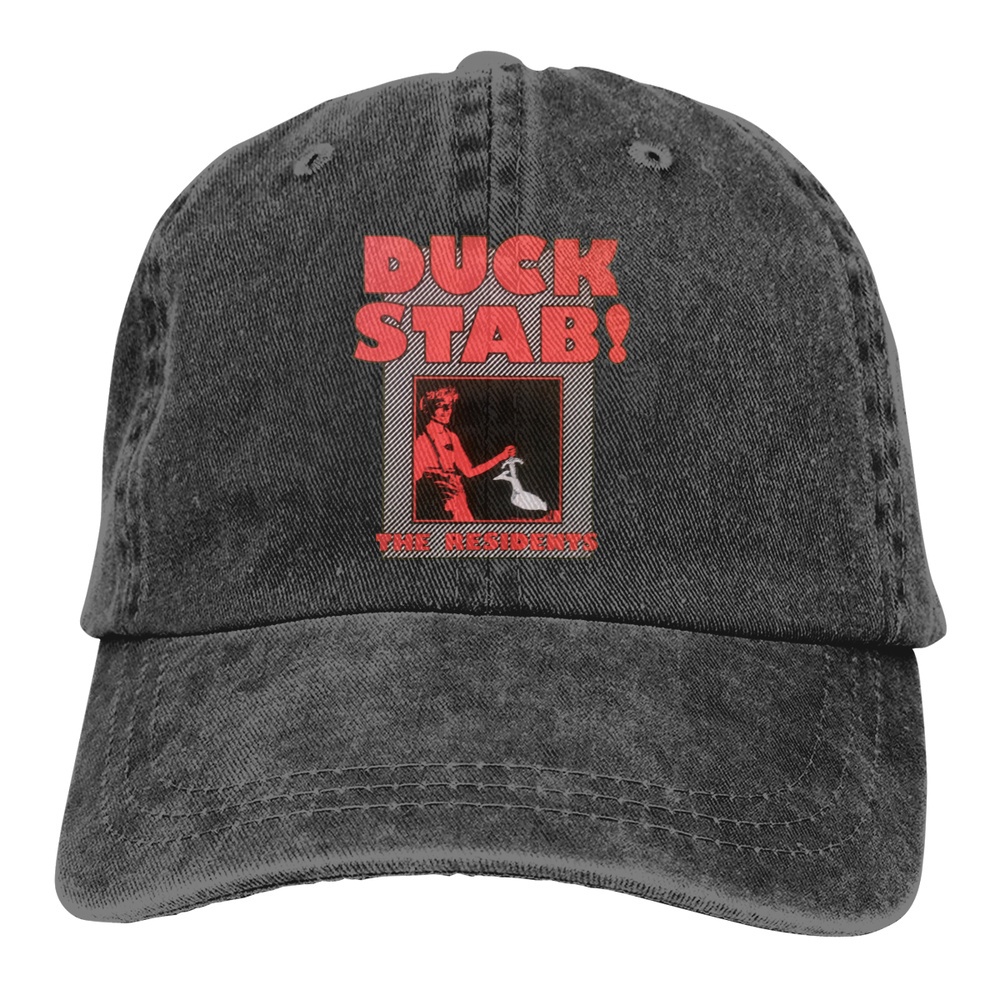 Classic ZHENGHUI The Residents Duck Stab  Impact Merchandising Baseball Cap Mens Womens Trucker Dad Hats Denim Snapback New DFR577