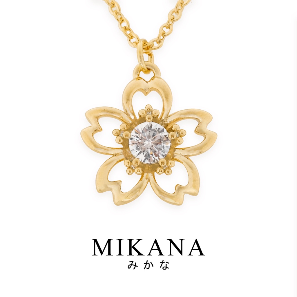 Mikana 18k Gold Plated Kosumo Pendant Necklace Accessories For Women ...