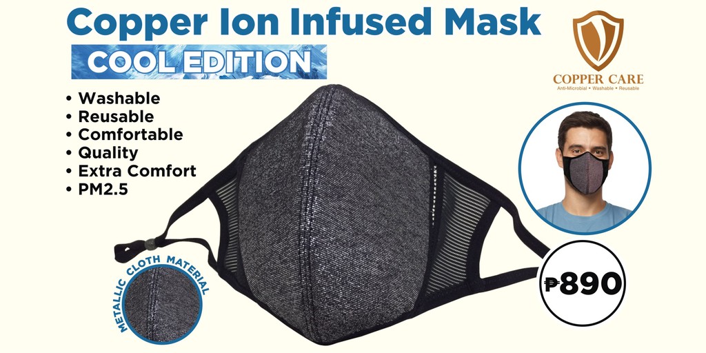 Copper Mask Original, Online Shop Shopee Philippines