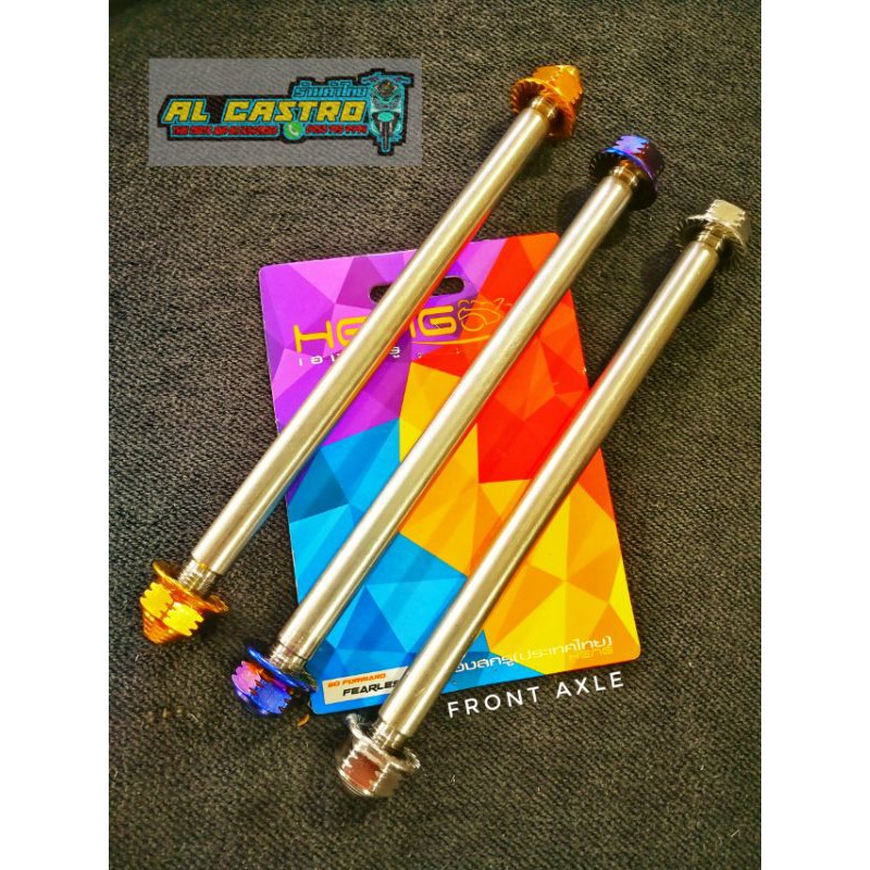 HENG FRONT AXLE MIO SPORTY/MO i 125/XRM125/AEROX/NMAX/WAVE/MIO SOUL 125