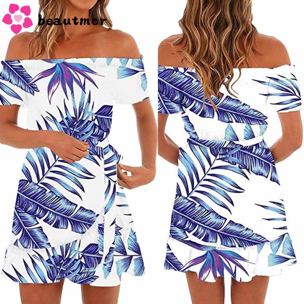 short sleeve hawaiian dress