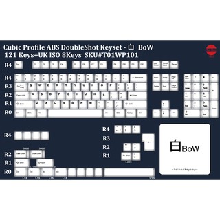 Tai Hao Abs Cubic Profile Keycaps Bow Wob Shopee Philippines