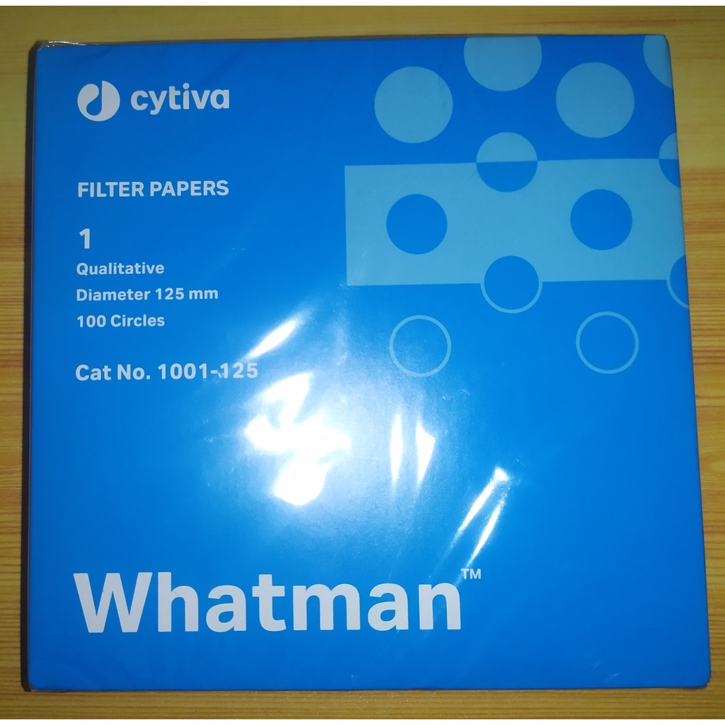 Whatman No.1 Filter Paper 125 mm Qualitative Lab Filter Paper | Shopee ...