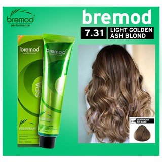 Very Light Golden Intense Blonde Hair Color With Oxidant 9 33 Bremod Hair Color Lazada Ph