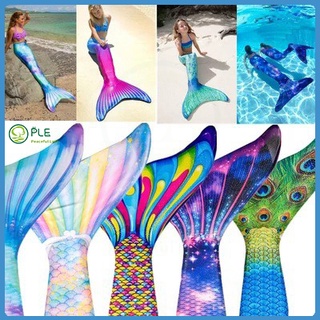 PFL New American and European Mermaid Tail Adult Kids Women Swimsuit Parent-child Swimsuit