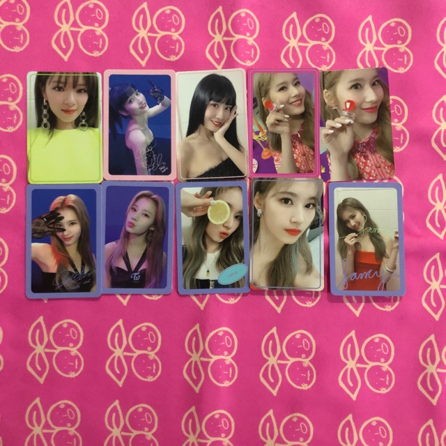 TWICE FANCY YOU OFFICIAL ALBUM PHOTOCARDS - TZUYU | Shopee Philippines