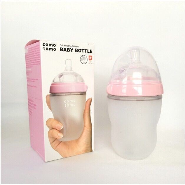 comotomo silicone baby bottle