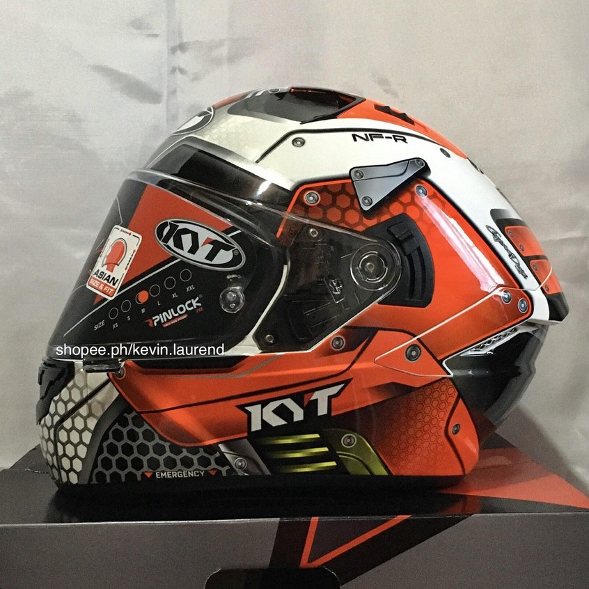 KYT HELMET NFR BIOMECH | Shopee Philippines