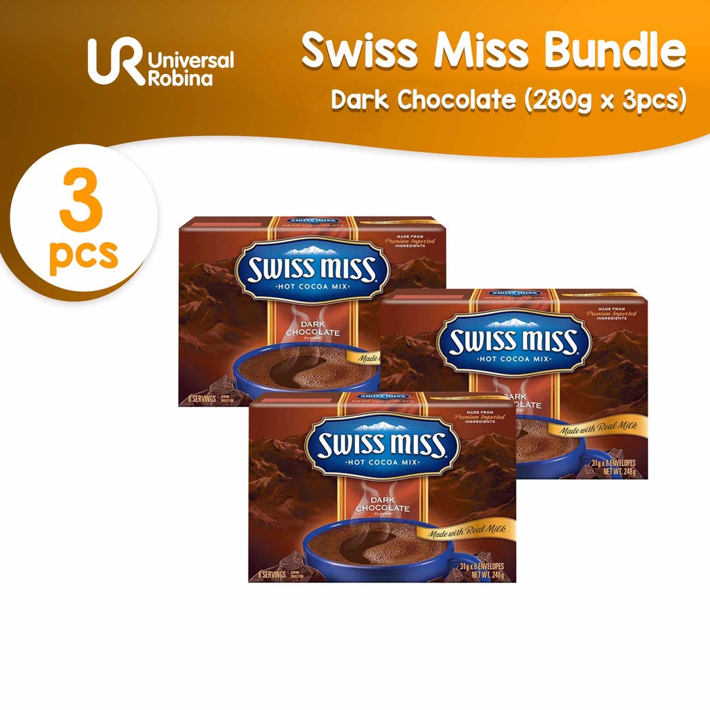 Swiss Miss Dark Chocolate (31Gx8) 3 Packs Shopee Philippines