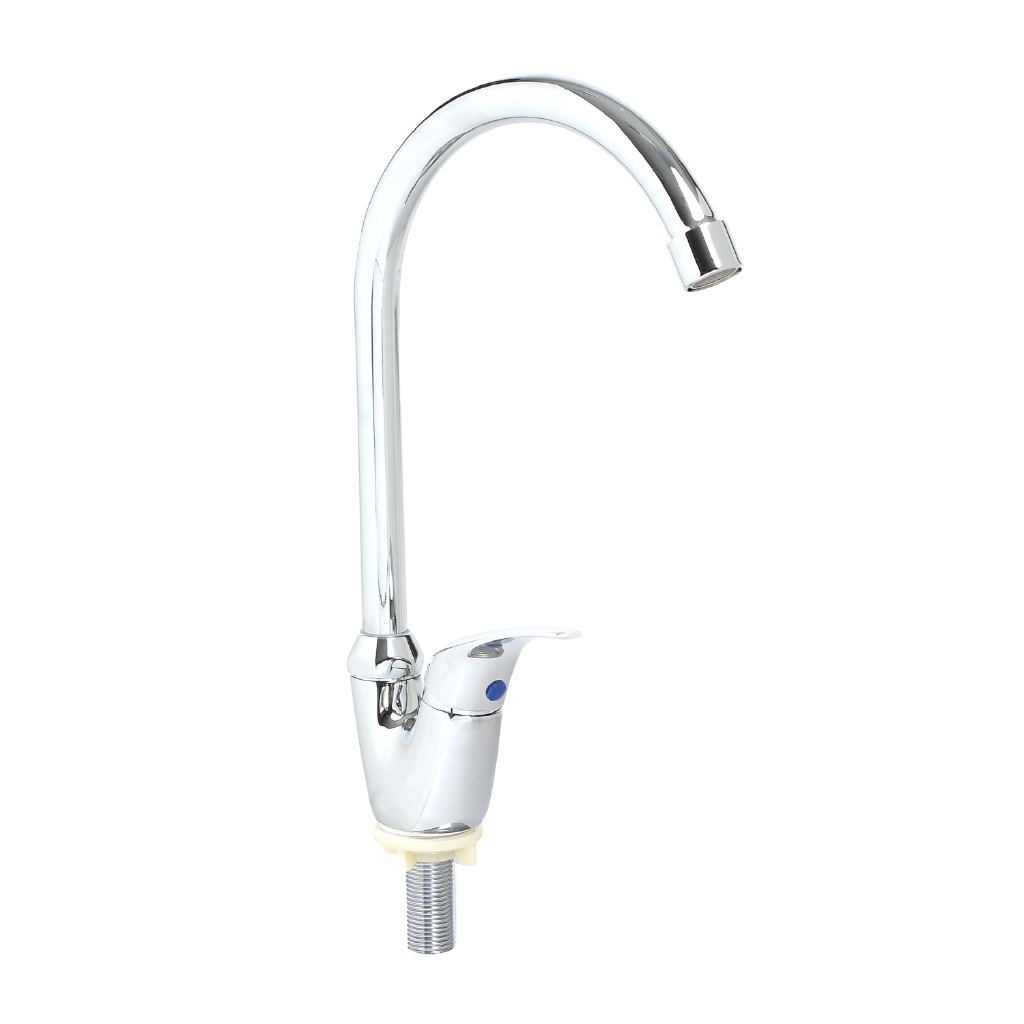 Eurostream 1 Lever Goose Neck Swing Handle Kitchen Faucet Yj6055