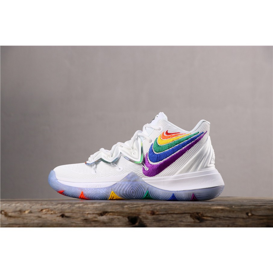 rainbow kyrie 5