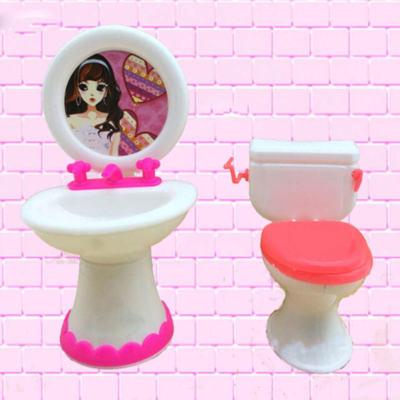 barbie doll toilet